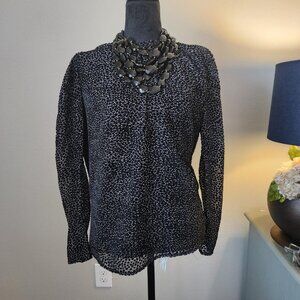 Black and white Blouse